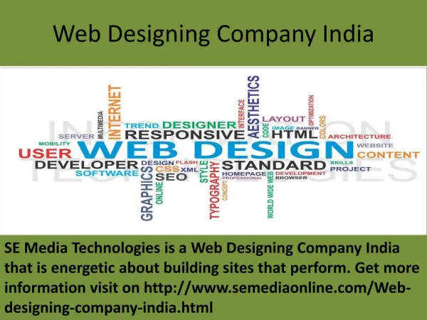 web designing company india