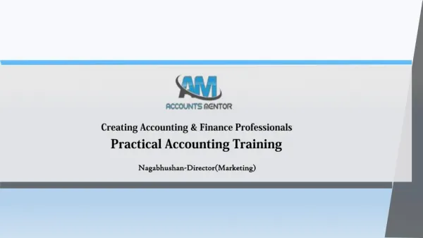 Looking for commerce graduates for an job training program on practical accounting aspects, Post completion of trainings