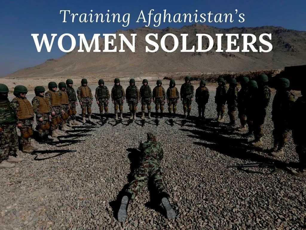 preparing afghanistan s ladies soldiers