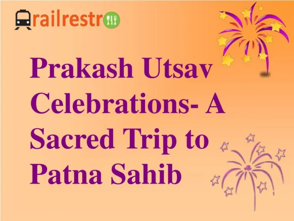 Sikhism and Prakash Utsav Celebrations at Takht Harimandir Patna Sahib