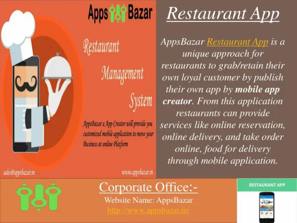 Get Restaurant App For Your Restaurant Business