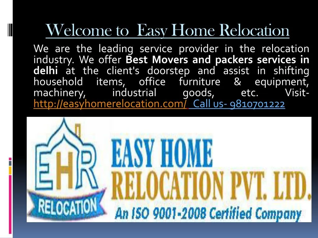 welcome to easy home relocation