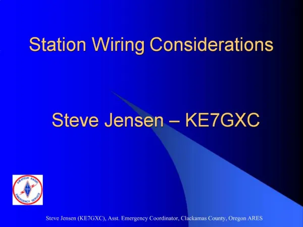 Station Wiring Considerations