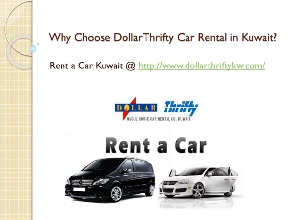 Why to choose DollarThrifty Car Rental?