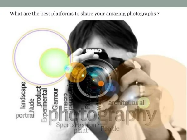 13 Best places to promote your photography works online