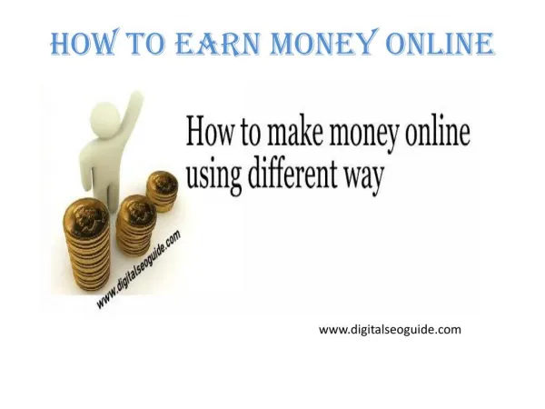 LIST OF 39 WAYS YOU CAN QUICKLY MAKE MONEY ONLINE