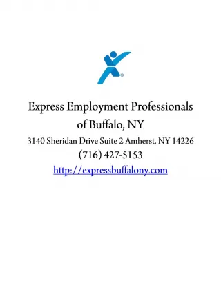 Express Employment Professionals of Buffalo, NY - slide 1