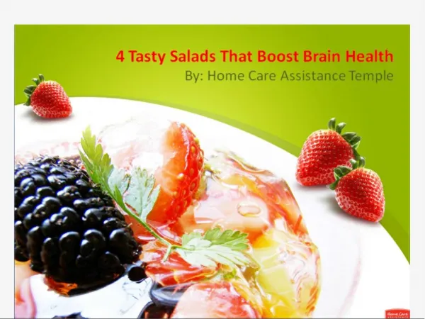 4 Tasty Salads That Boost Brain Health