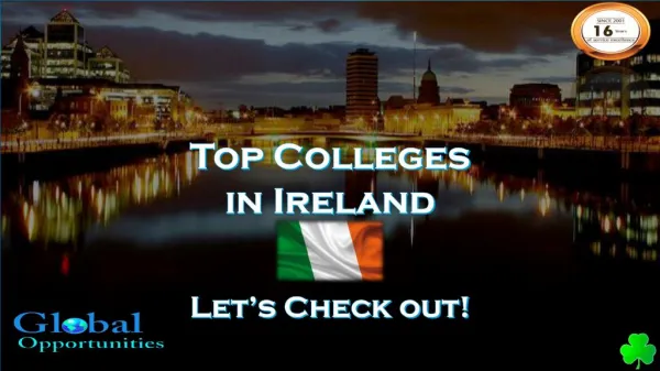 Ireland student visa consultants|Ireland Education Consultants |Study In Ireland| Ireland Overseas Education Consultants
