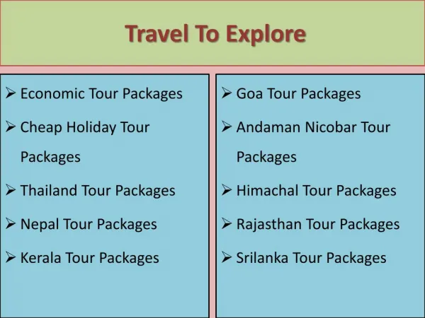 Take our Best Andaman Nicobar Tour Packages