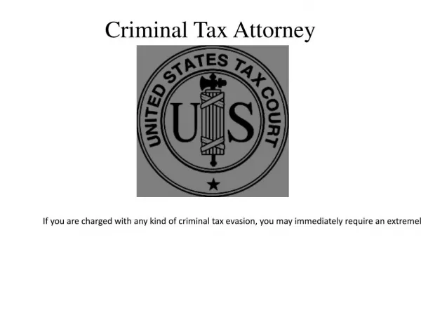 Premier Tax Attorney in Miami