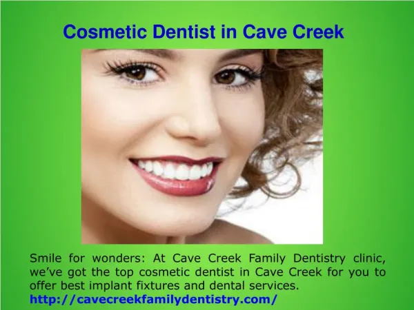 Cosmetic Dentist in Carefree
