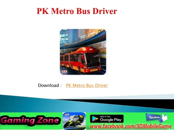 PK Metro Bus Driver