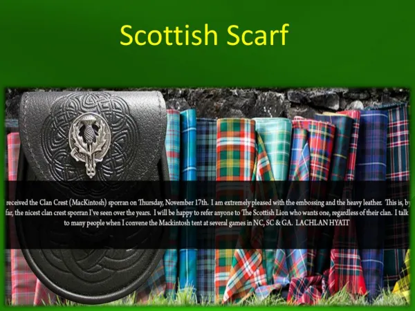 Scottish Scarf