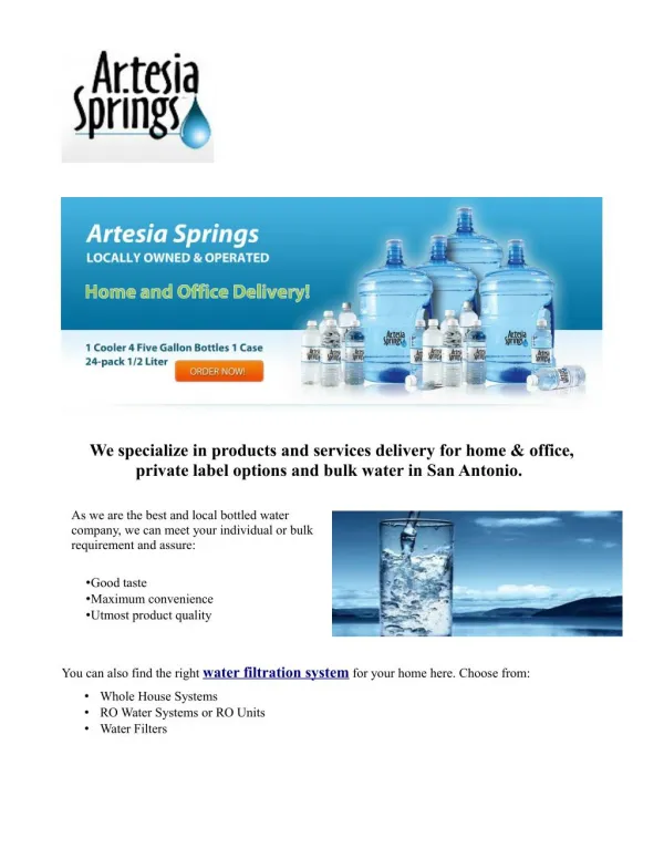Artesia Springs