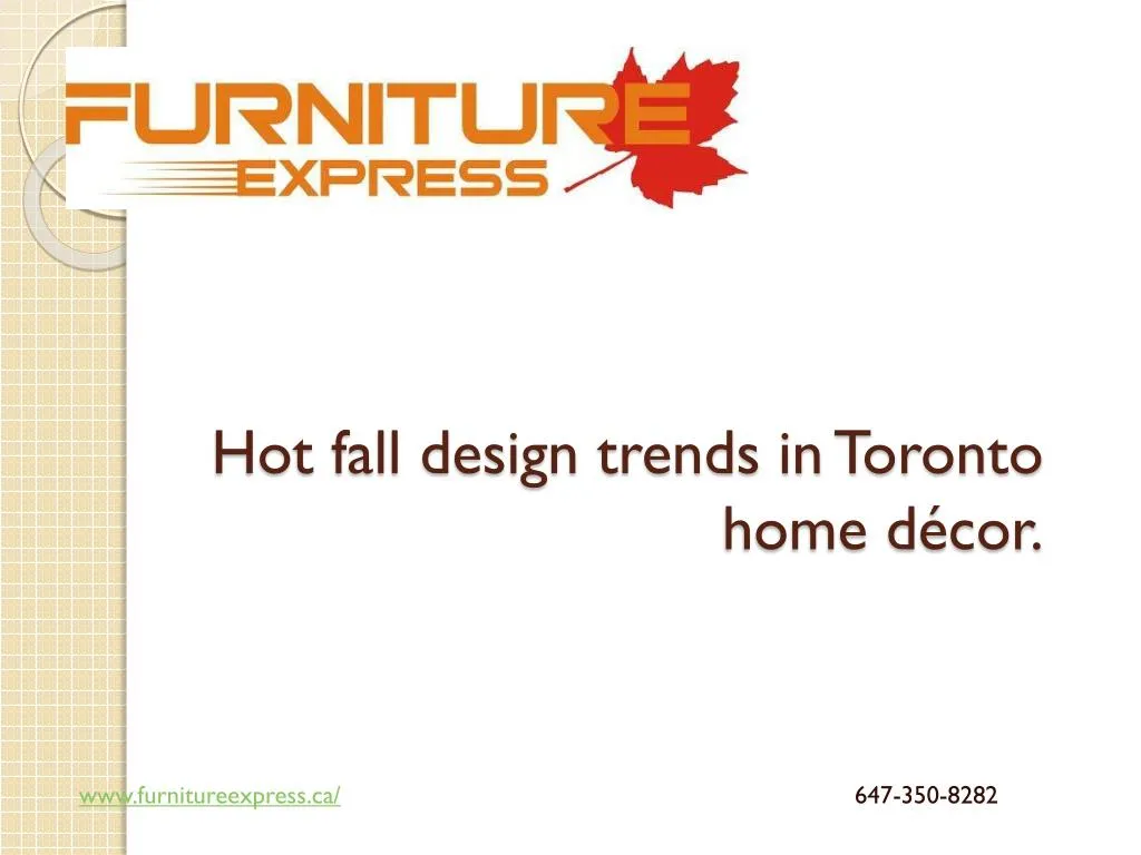 hot fall design trends in toronto home d cor