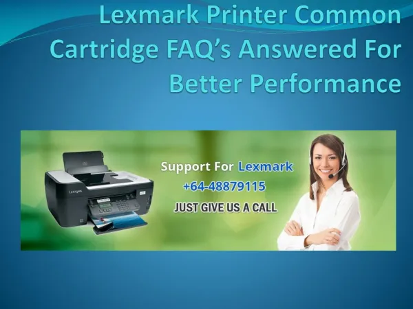 Lexmark Printer Common Cartridge FAQ’s Answered For Better Performance