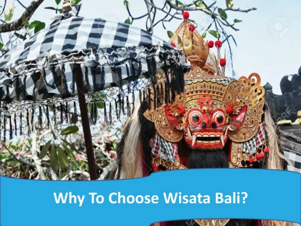 Why To Choose Wisata Bali