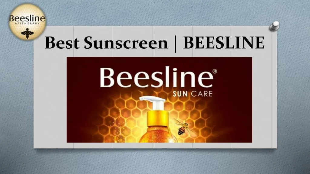 best sunscreen beesline