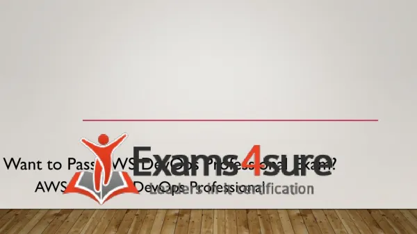 AWS DevOps Professional Exam Questions