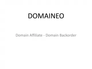 Affiliate Marketing - slide 1