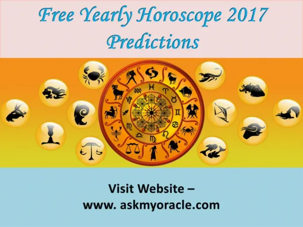 Horoscope 2017 Predictions | Free Yearly Horoscope | Each Zodiac Sign