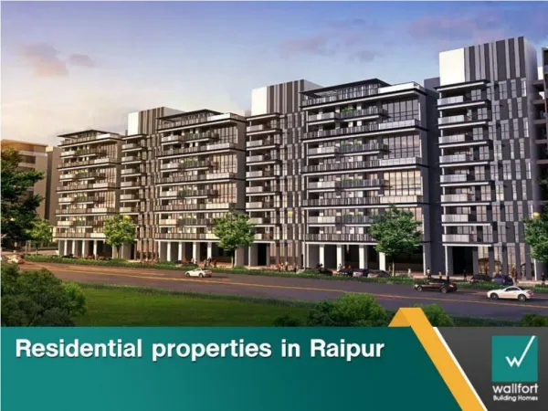 Residential properties in Raipur