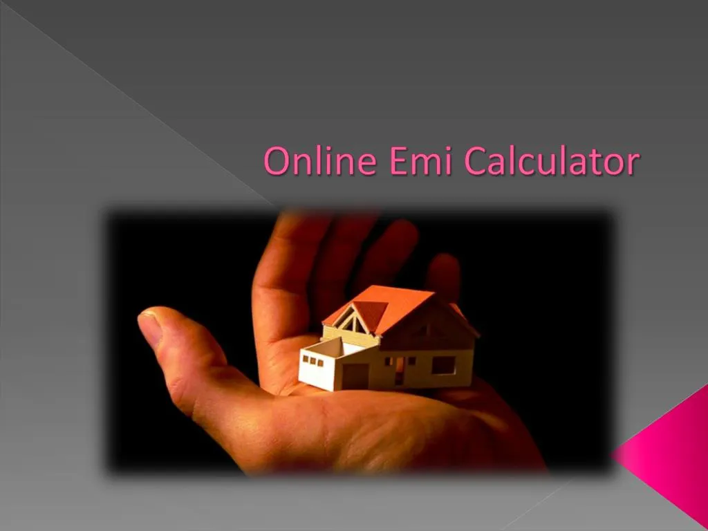 online emi calculator