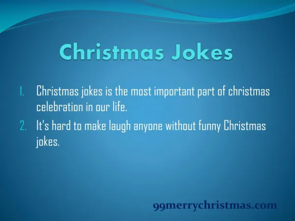 Best Christmas Jokes