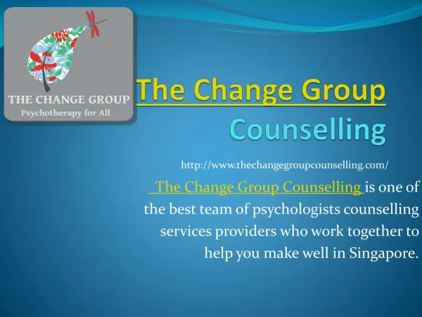 Cognitive Behavioral Therapy Singapore