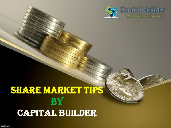 Share Market Tips | Stock Market Tips | Capital Builder