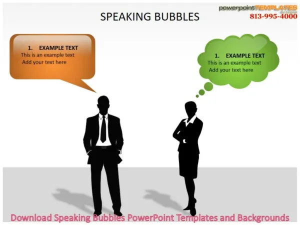 Download Speaking Bubbles PowerPoint Templates and Backgrounds