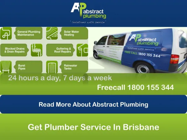 Get Plumber Service In Brisbane