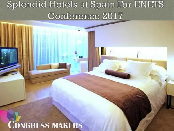 Join European Neuroendocrine Tumor Society and Book Hotel at Spain