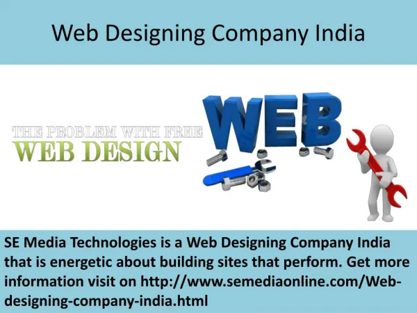 web designing company india