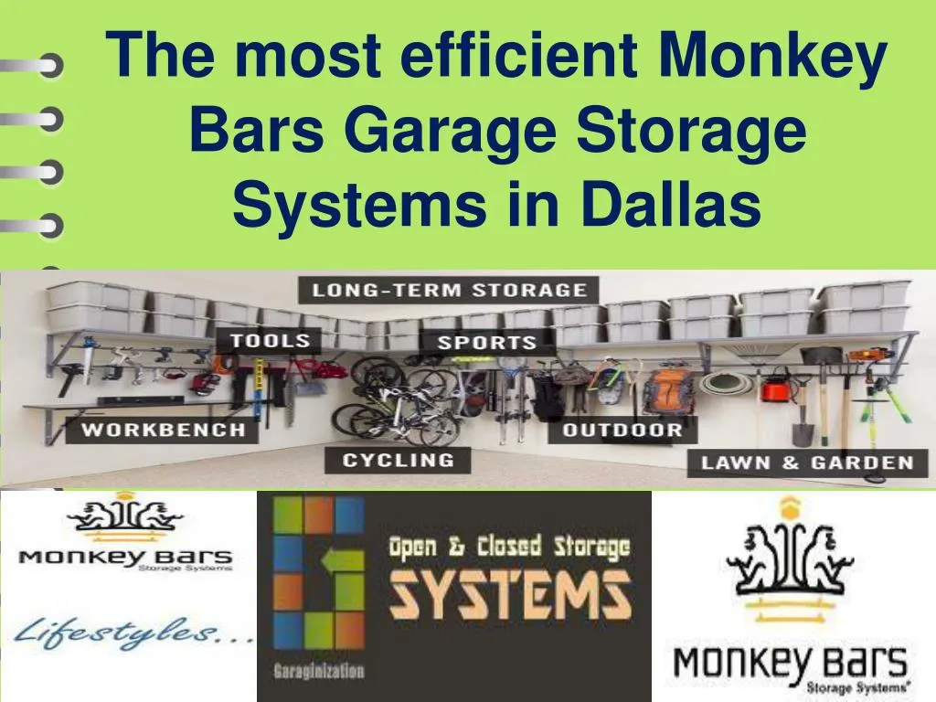 the most efficient monkey bars garage storage systems in dallas