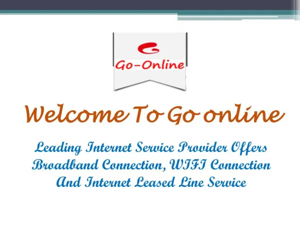 Internet Leased Line Service in Chirkunda