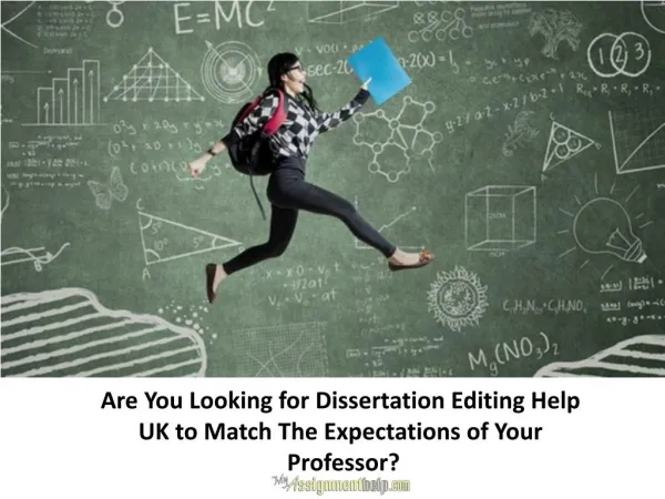 Online Dissertation Editing Help UK