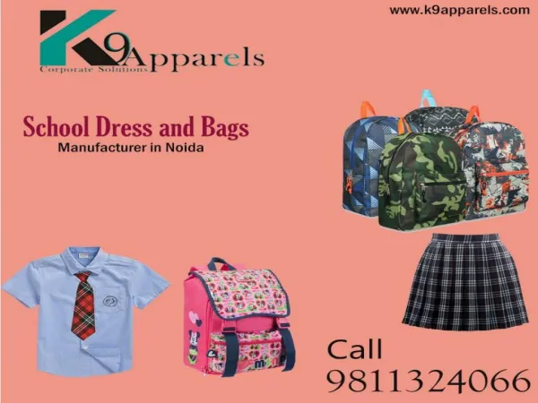 Best school dress manufacturer in Noida.