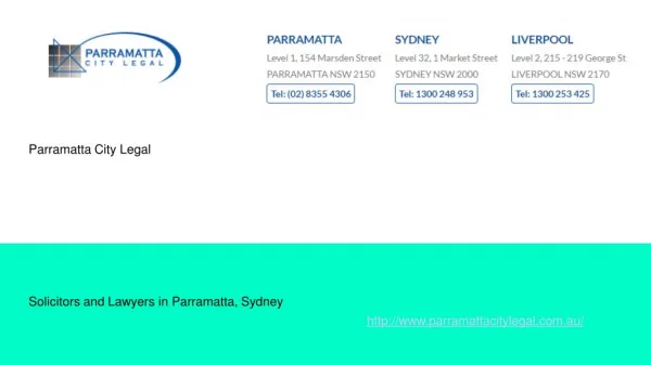 Parramatta City Legal