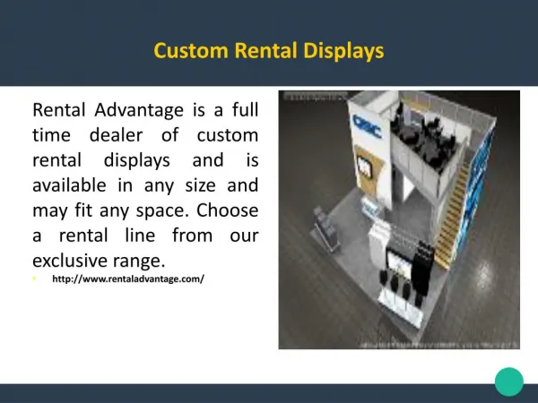Custom Rental Displays