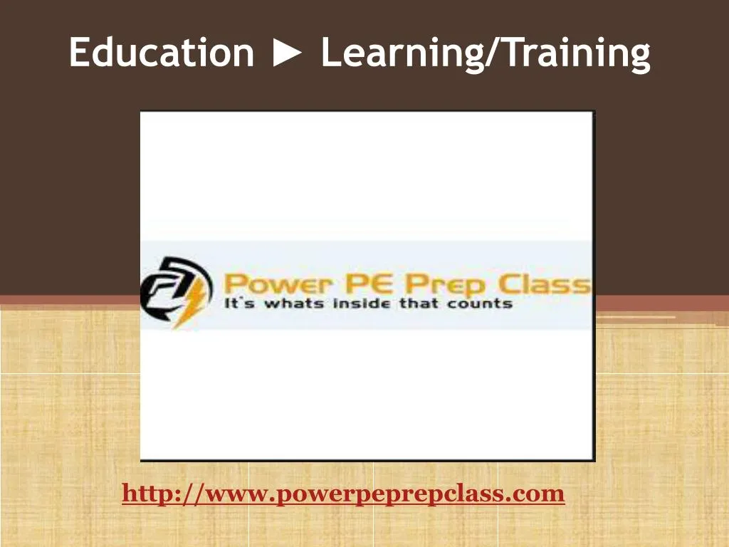education learning training