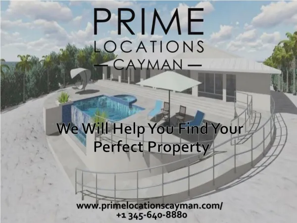 Buy property in Cayman Islands and enjoy quality of life