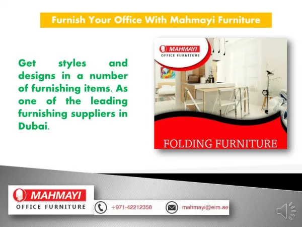 Best Modern Office Furniture Supplier in Dubai