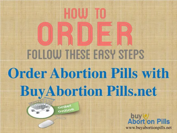How To Order Abortion Pills Online
