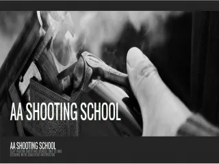 Clay Pigeon Shooting Instruction | AA Shooting School