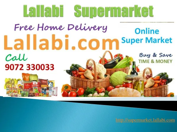 Online Grocery delivery in Kerala