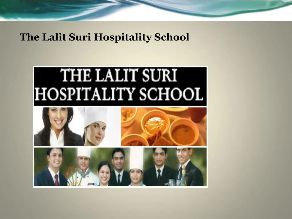 the lalit suri hospitality school
