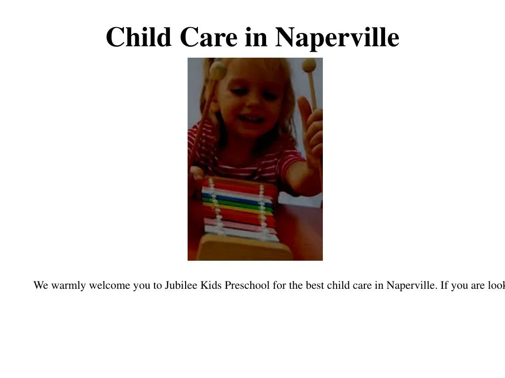 child care in naperville