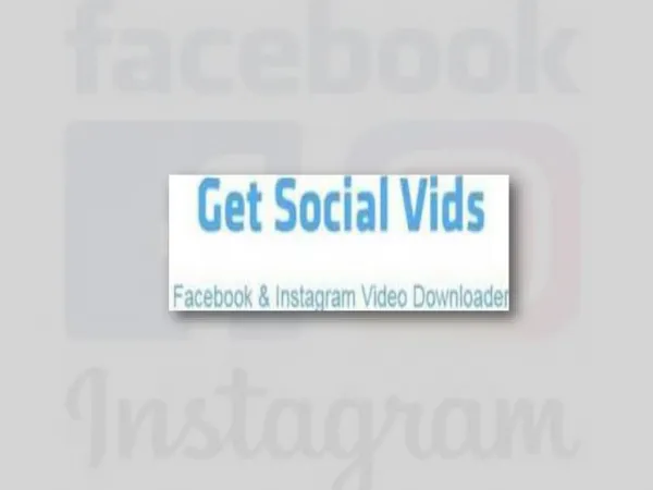 Fastest Online Facebook and Instagram Video Downloader